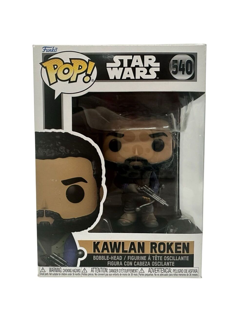 Funko POP Kawlan Roken #540 Obi-Wan Kenobi NEW